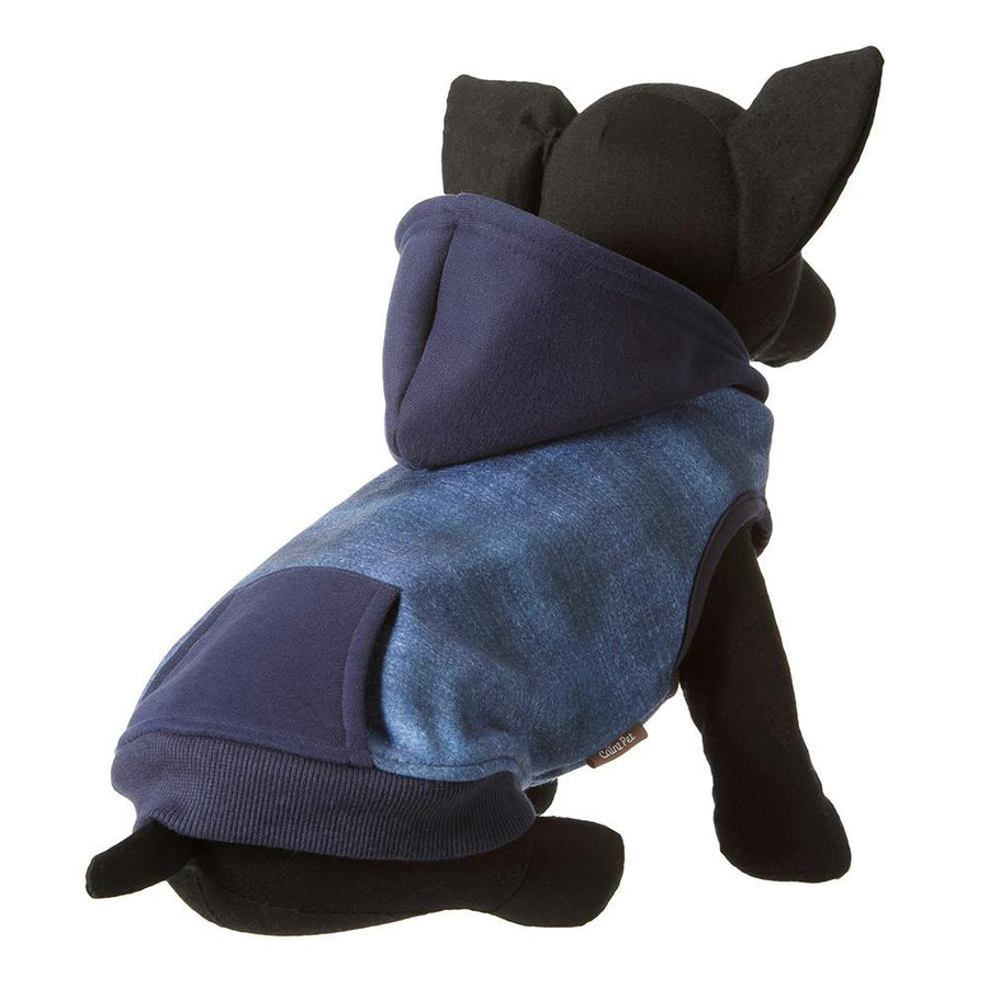 Denim Print Hoodie SS Size Pet Clothes (Dog Clothes)