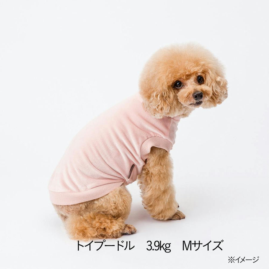 Corduroy cut and sew, pink, size 3L, pet clothes (dog clothes)