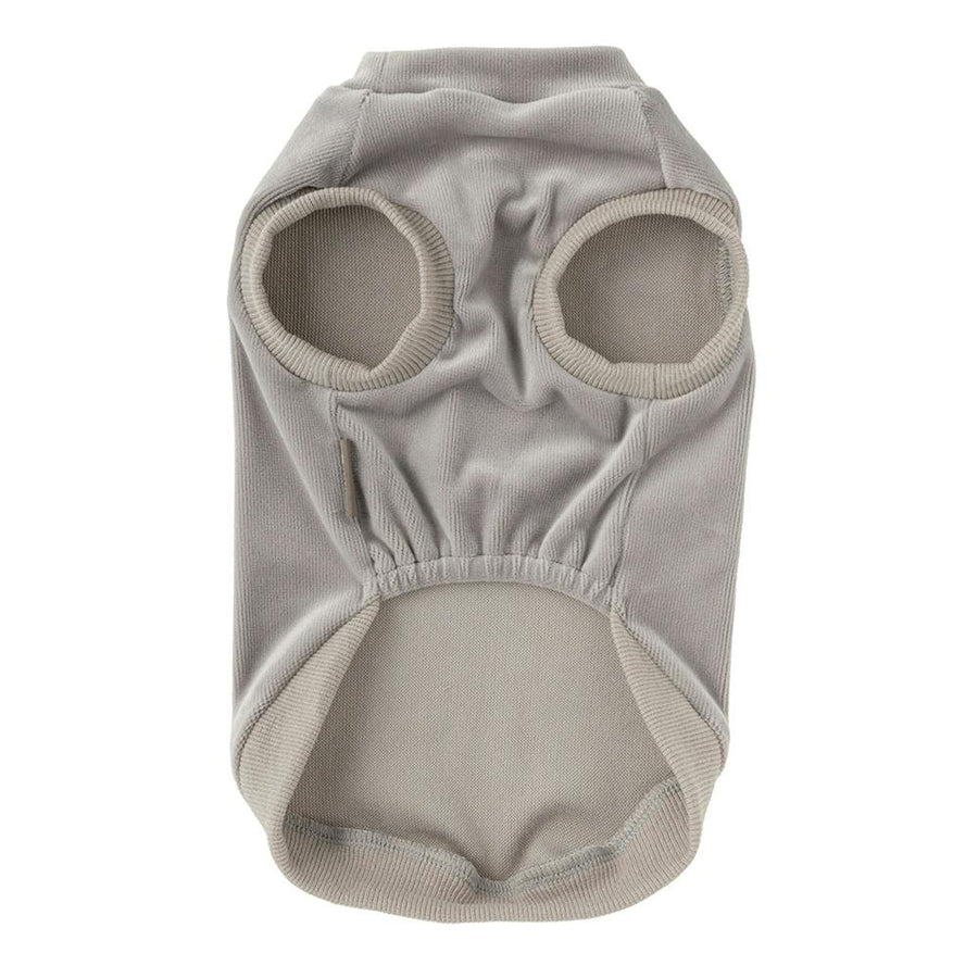 Corduroy cut and sew, gray, SD size, pet clothes (dog clothes)