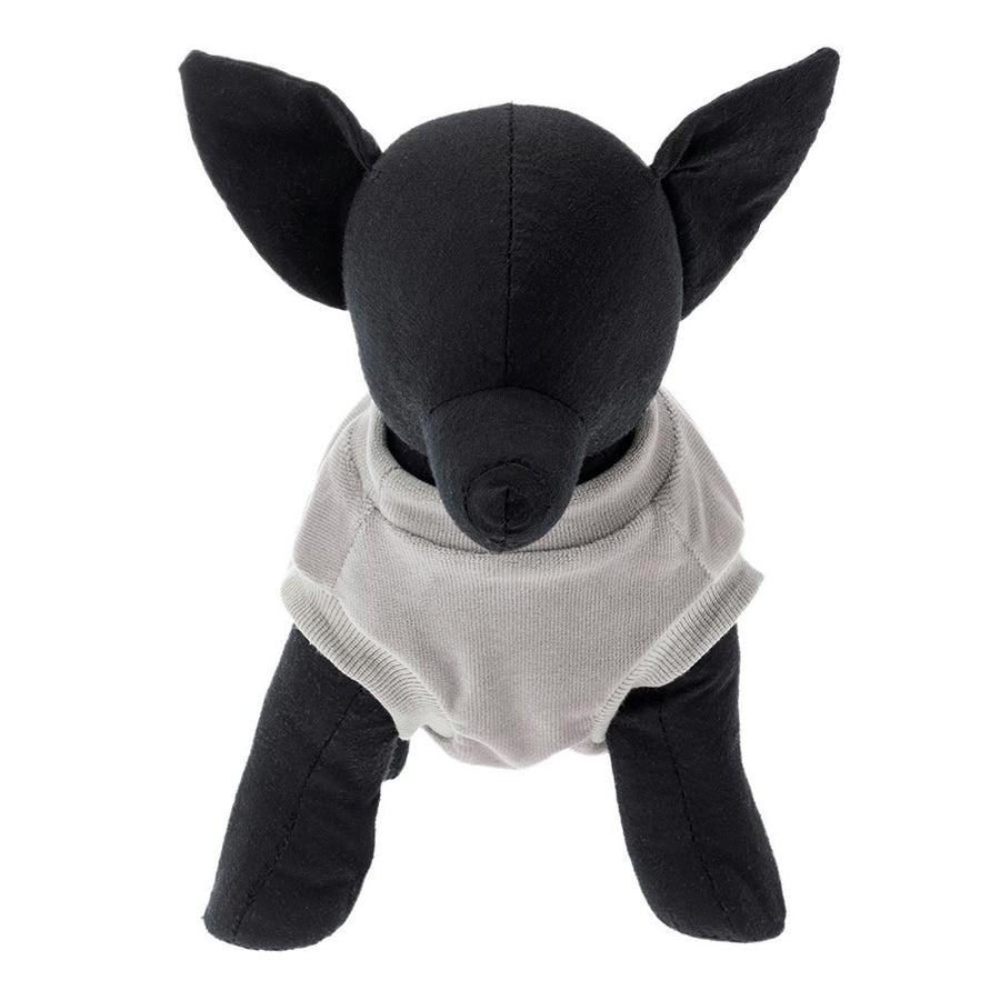 Corduroy cut and sew, gray, SD size, pet clothes (dog clothes)