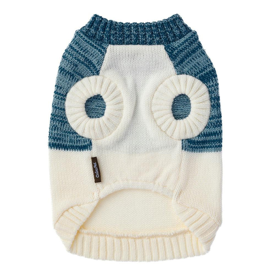 Switch knit, light blue, MD size, pet clothes (dog clothes)