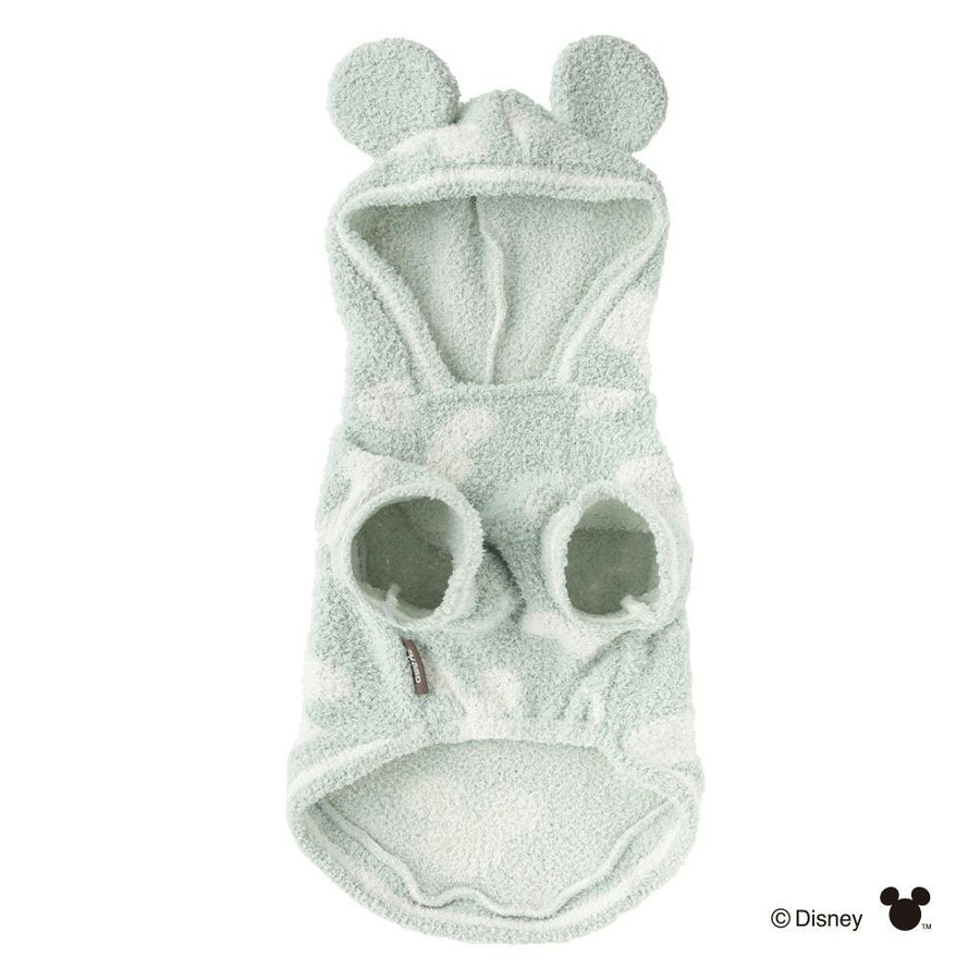 Mickey Mouse Print Hoodie, Green, SS Size, Pet Clothes (Dog Clothes)