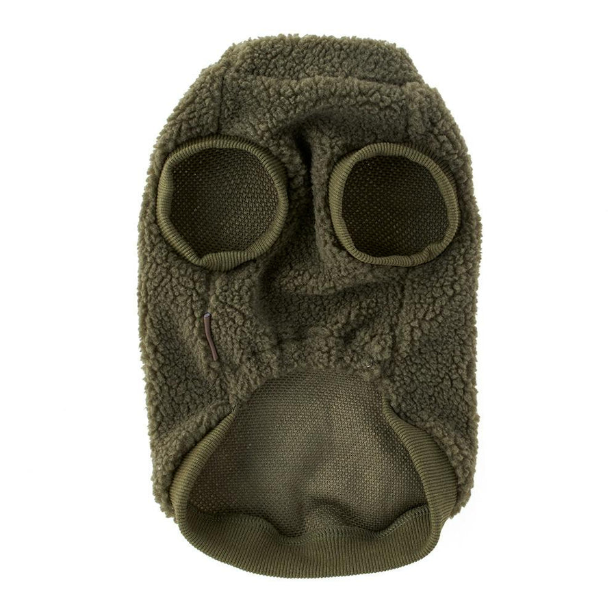 One-point boa trainer, green, size L, pet clothes (dog clothes)