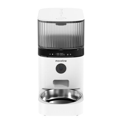 Automatic pet feeder with camera, operated by app (MCFD-01CW)