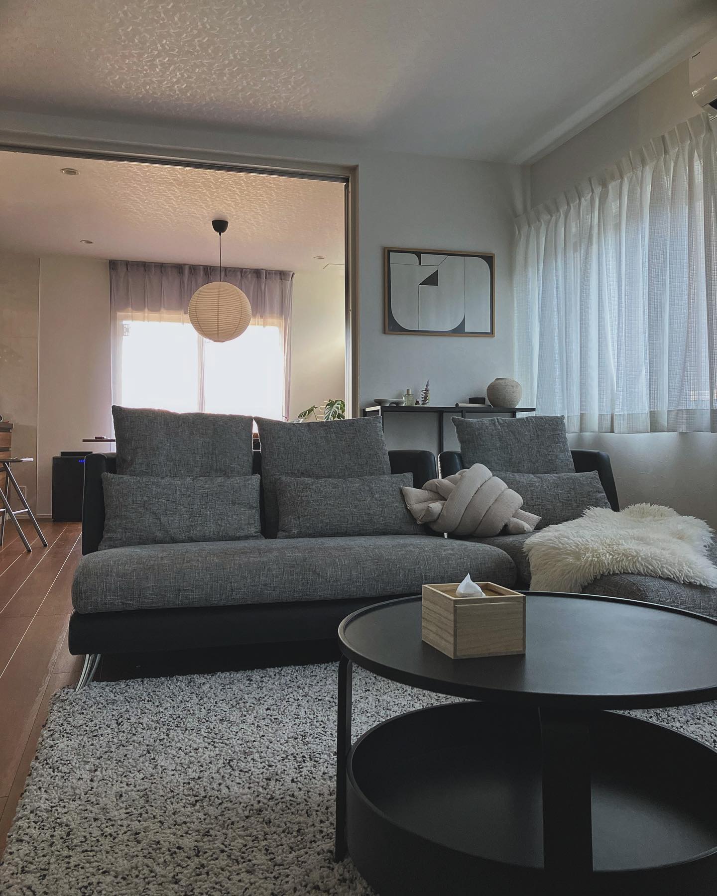 イケア IKEA ボルゲビー BORGEBY ローテーブル 丸型 イケア BORGEBY