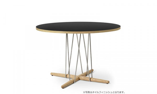 E020 エンブレイステーブル φ110cm オーク材 ソープ仕上げ