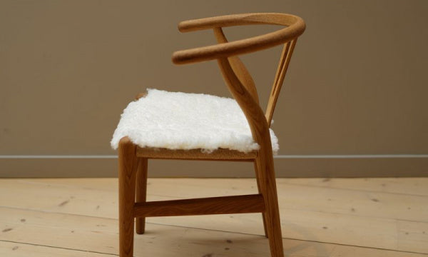 チルドレン・Yチェア専用 レザークッション ラムスキン
