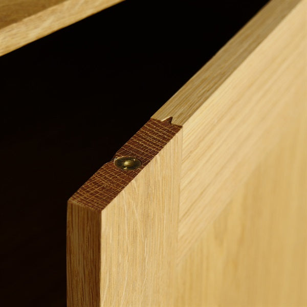 Cabinet FK631115F, left door, 36cm depth, oak, oil finish