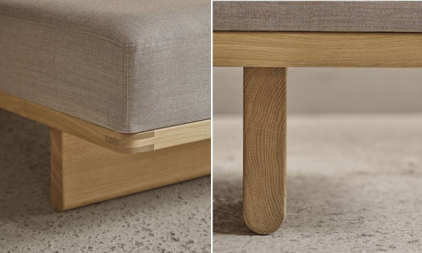 Daybed BM0865, oak with oil finish
