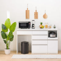 ニトリ(NITORI) キッチンカウンター（セラミック天板リガーレ160CT WH