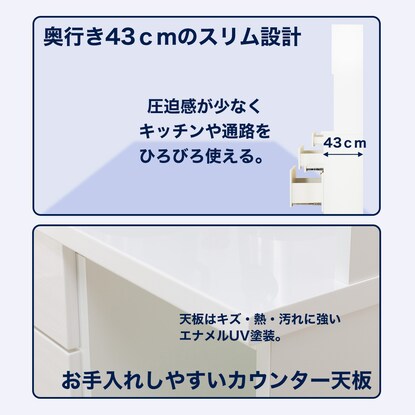 Kitchen cabinet (Sorel 120KB WH)