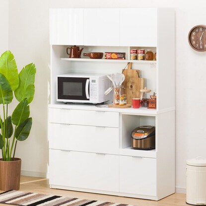 Kitchen cabinet (Etna 120KB WH/SI)