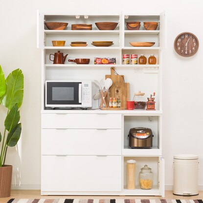 Kitchen cabinet (Etna 120KB WH/SI)