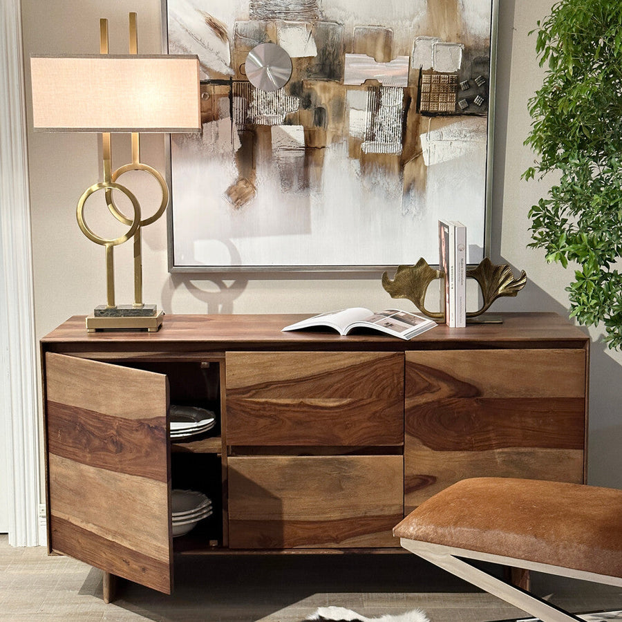 Luxury Brass Marble Table Lamp