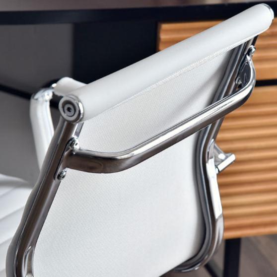 Eames Aluminum group chair オフィスチェア スチール脚 肘付