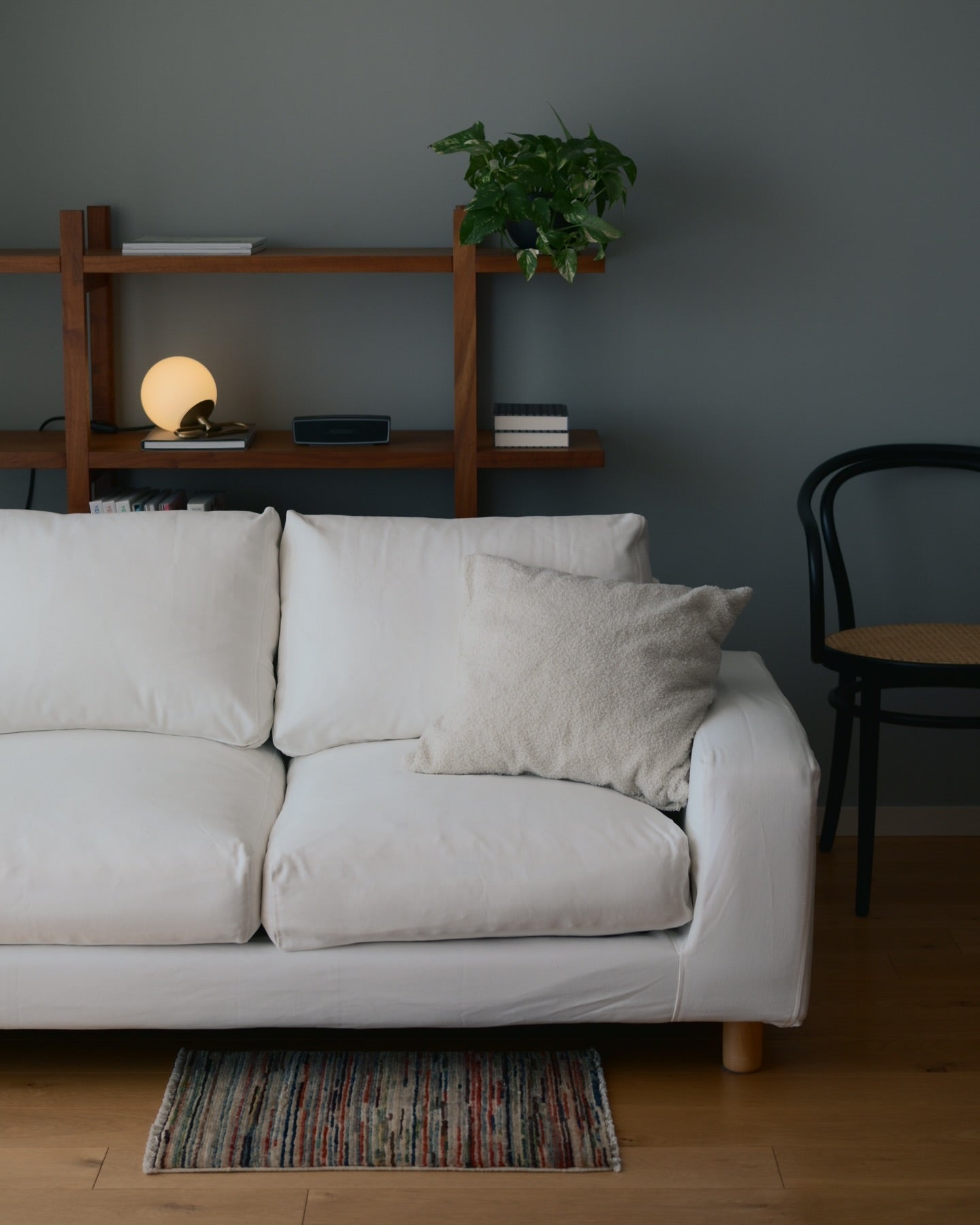 無印良品(MUJI) ソファ本体 2.5シーター・フェザー・ポケット