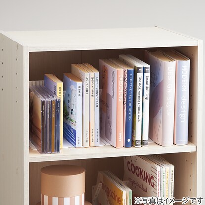 Mini book stand that won't fall over even with just one book (white)