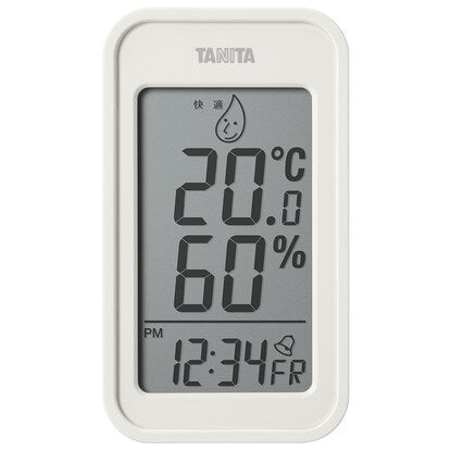 Digital Thermo-hygrometer (White TT-589)