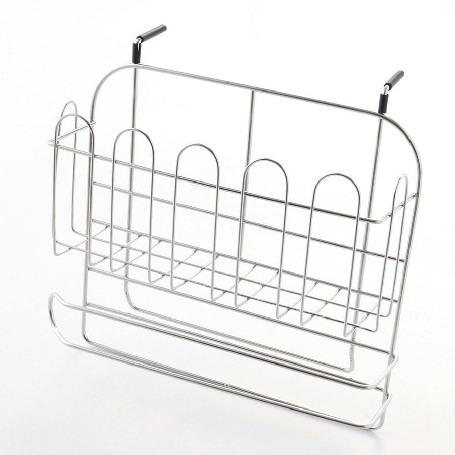 Stainless steel range side basket