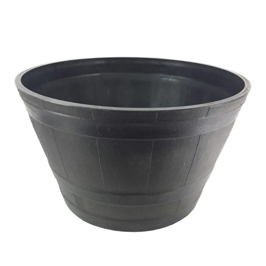 Barrel-shaped planter No. 18