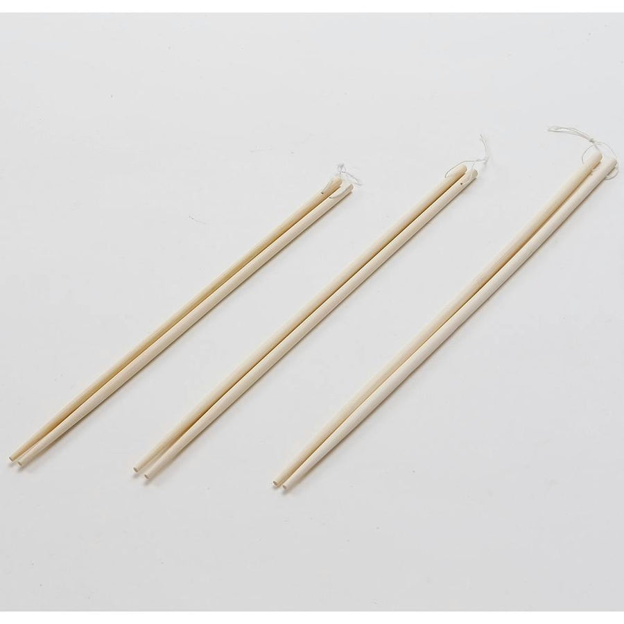 Bamboo vegetable chopsticks, set of 3 with string