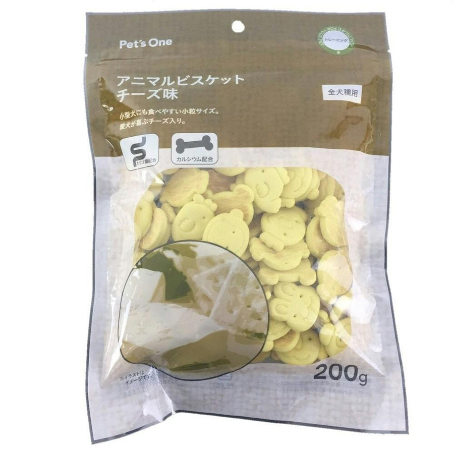 Pet’sOne アニマルビスケット チーズ味 200g