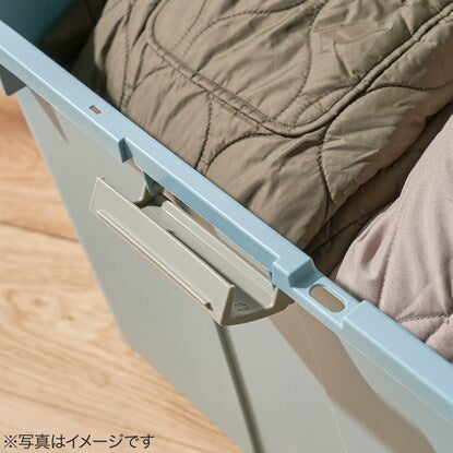 トランク収納ボックス 70L 2個セット（カーキ）