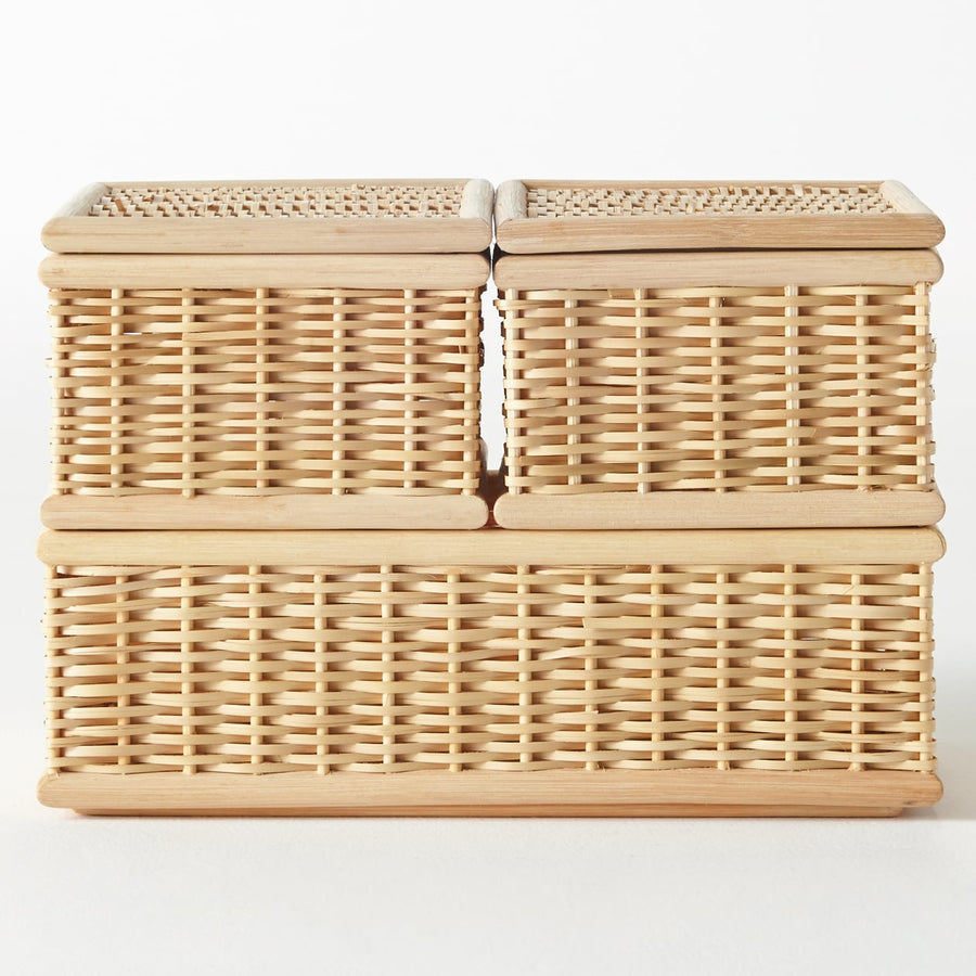 Stackable rectangular box