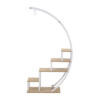 Display rack, arched (white)