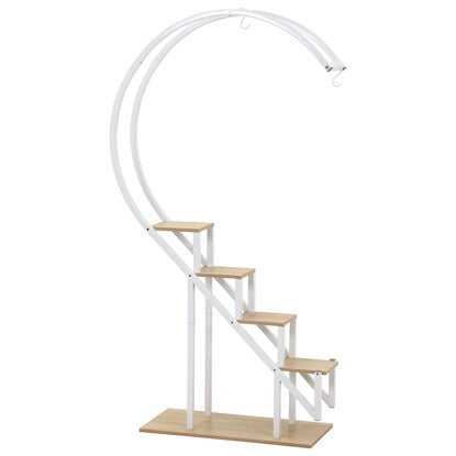 Heart-shaped display rack (white)