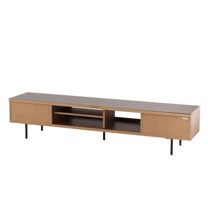 Acacia wood TV stand with melamine top (width 180cm BR)