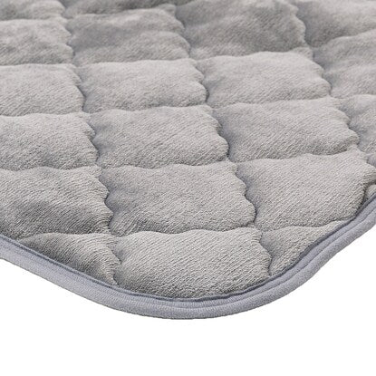 Rug cover and underrug set 185 x 185 cm (flannel/gray)