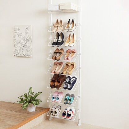 Shoe rack for 16 pairs