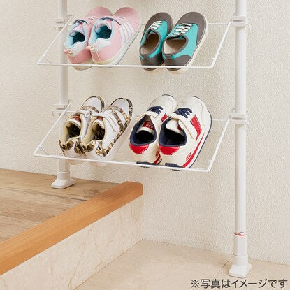 Shoe rack for 16 pairs