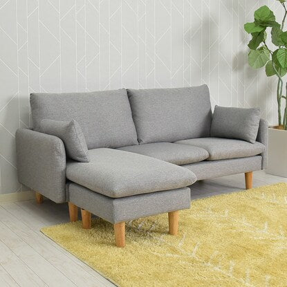 Compact couch sofa (GRT GY)