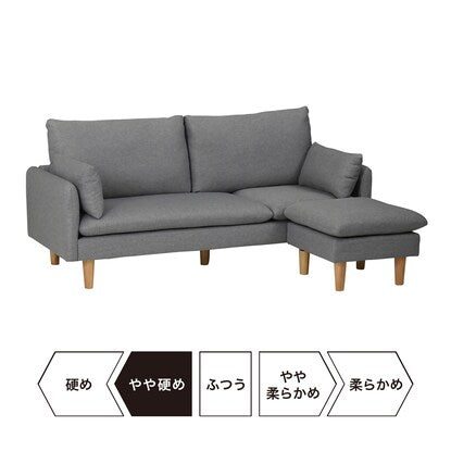 Compact couch sofa (GRT GY)