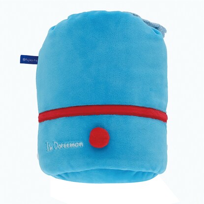 Fluffy blanket with drawstring (Doraemon)