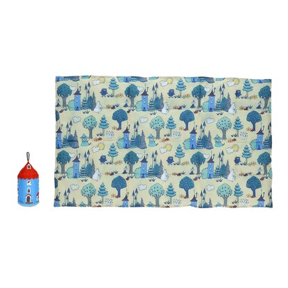 Blanket with pouch Moomin House (Moomin)