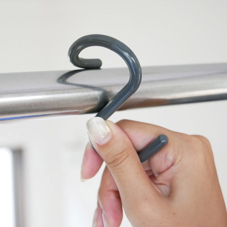 Large S-hook, warm gray