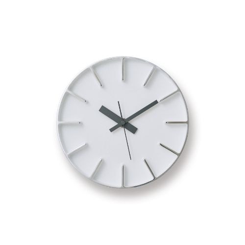 AZ-0116 WH edge clock White