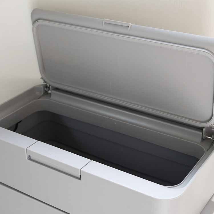Seals 25 Airtight Dustbin, Gray