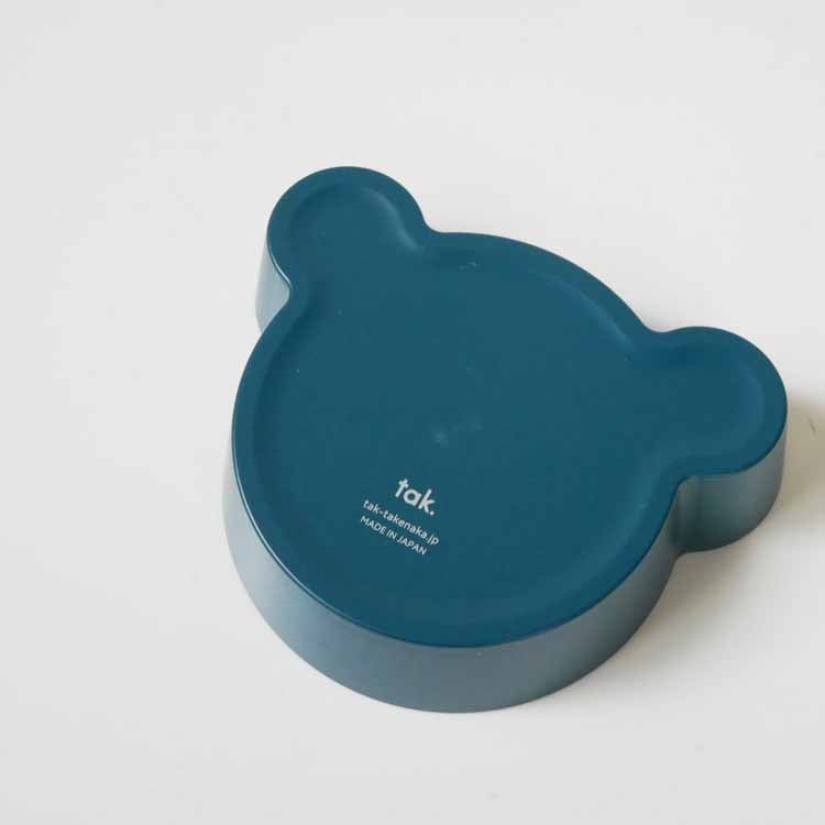 Kids Dish Bowl Bear Small Navy