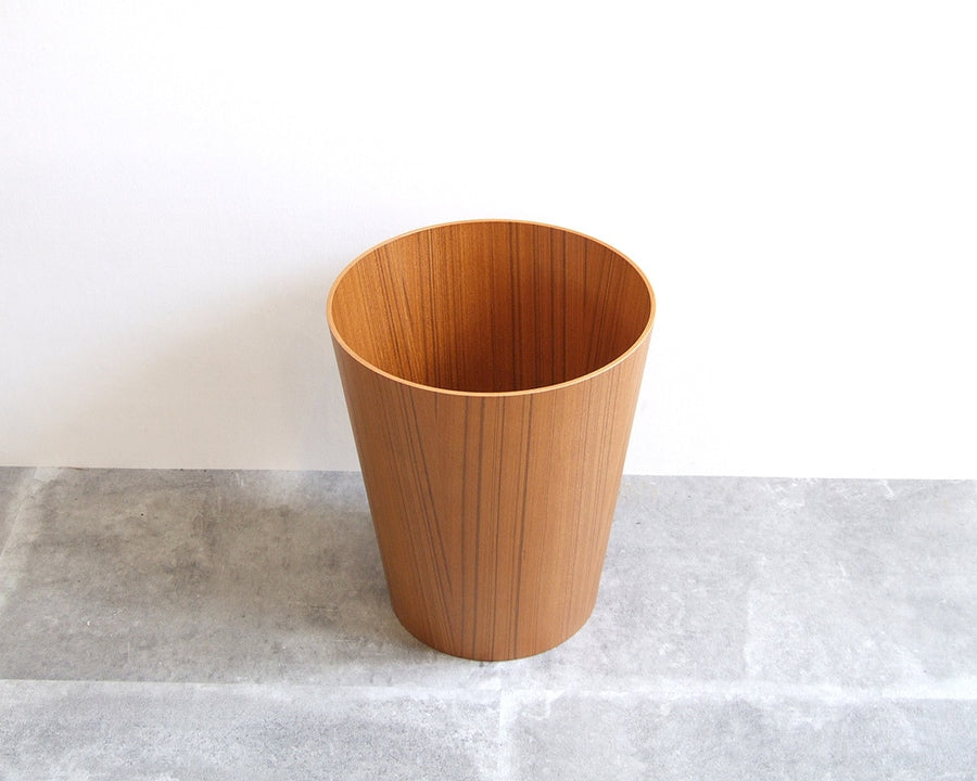 Paper Basket 905 L Teak grain Paper basket Teak