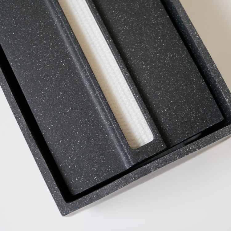 Torel Paper Towel Box, 140cm, Sand Black