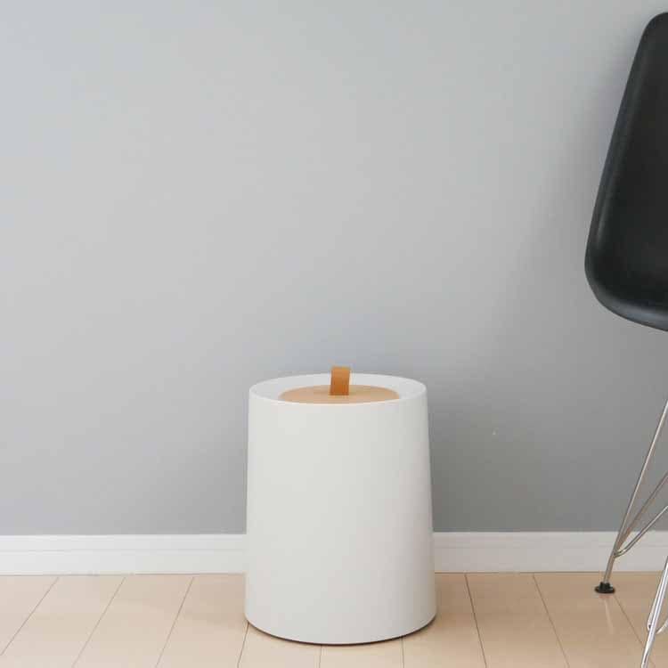 TUBELOR HOMME Round Dustbin, Gray