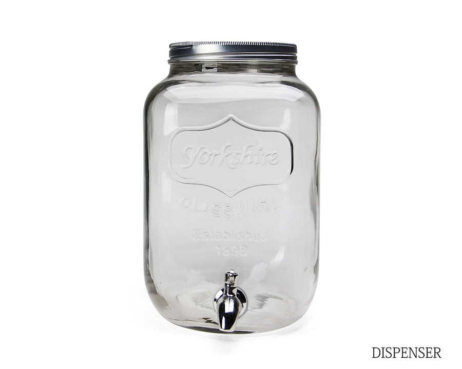 Yorkshire Mason Jar Drink Dispenser