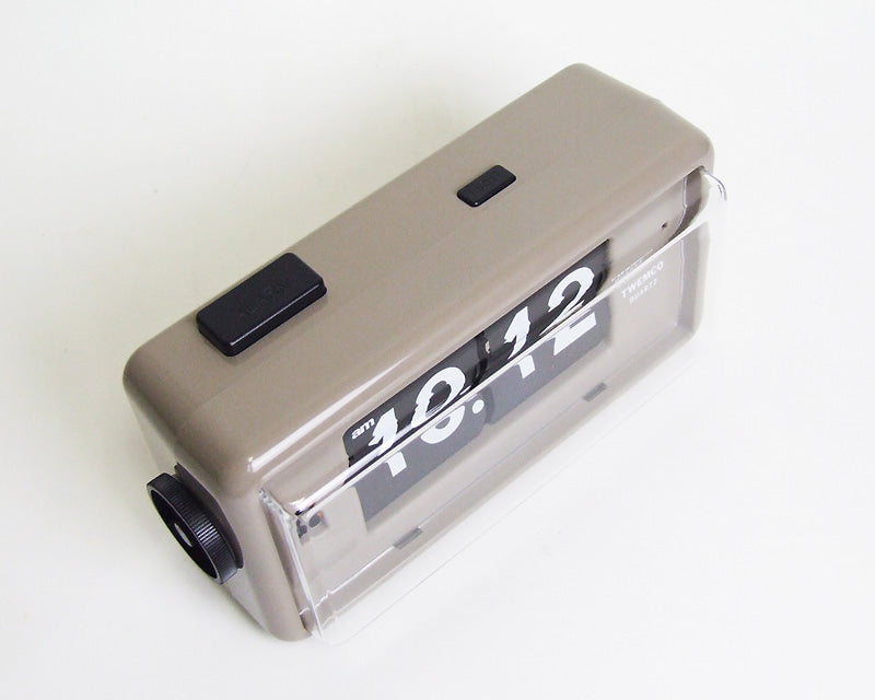 Flip Alarm Clock AL-30 Limited トゥェンコ アラームクロック AL-30 別注グレー