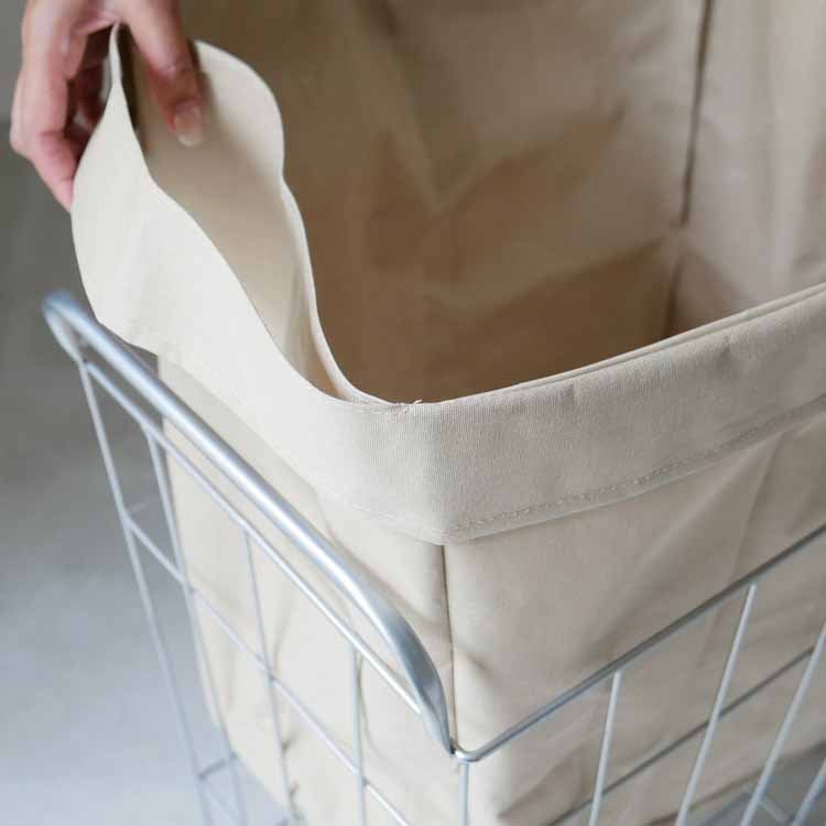ランドリーストレージ スクエア 45Ｌ ベージュ