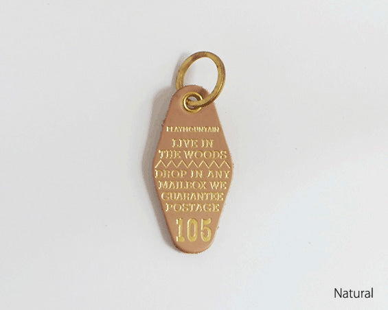 Live In The Woods Key Holder レザーキーホルダー
