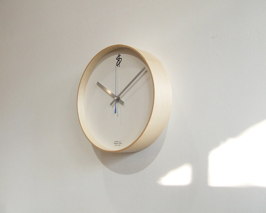 Time is money Wall Clock by SAITO WOOD